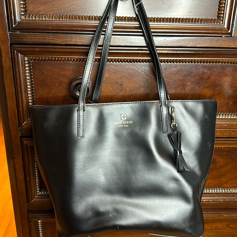 Kate spade black tote bag